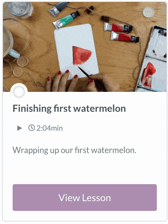 Watercolor Watermelon Lesson 06
