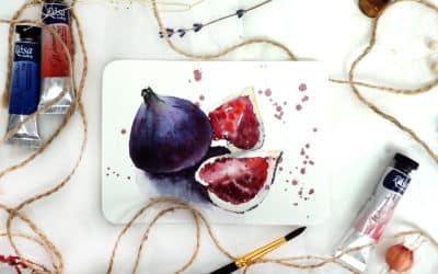 Paint Watercolor Figs