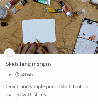 Watercolor Mango Lesson 04
