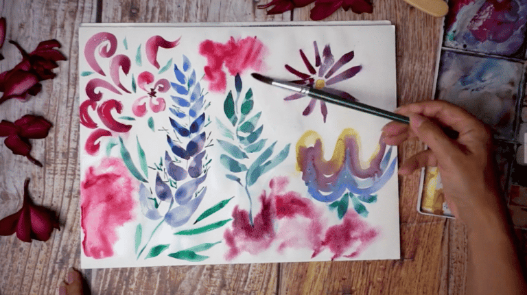 [12] Relaxing with Watercolor - Relaxing Watercolor